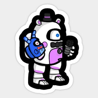 Fnaf Impostor Freddy T-Shirt (Among Us Meme ) Sticker